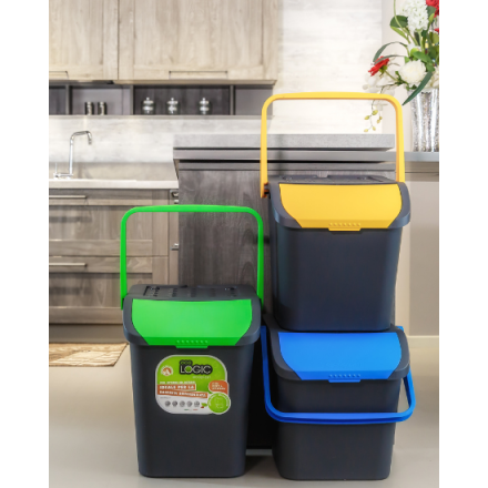 Пластмасово кошче ECOLOGIC DUSTBIN "STD-R" 40л Пластмасово кошче ECOLOGIC DUSTBIN "STD-R" 40л