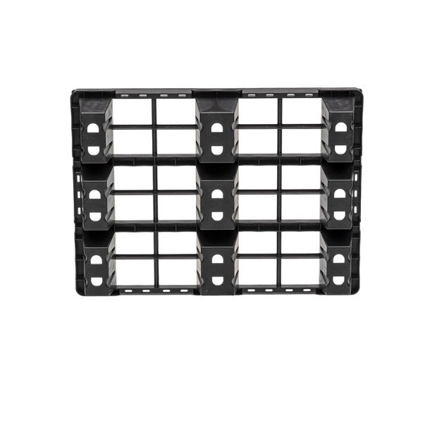 Пластмасово палет 800 х 600 х 120мм LIGHT 9F Пластмасово палет 800 х 600 х 120мм LIGHT 9F
