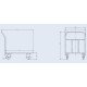 Платформена количка PT-540-GKB