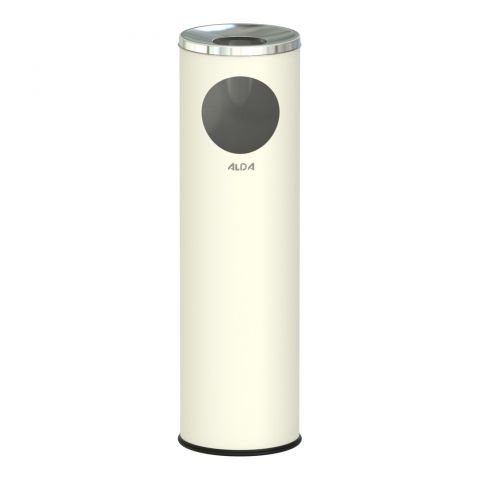 CIGARETTE PILLAR Кош с пепелник бял 15л в категория Кошчета-пепелници
