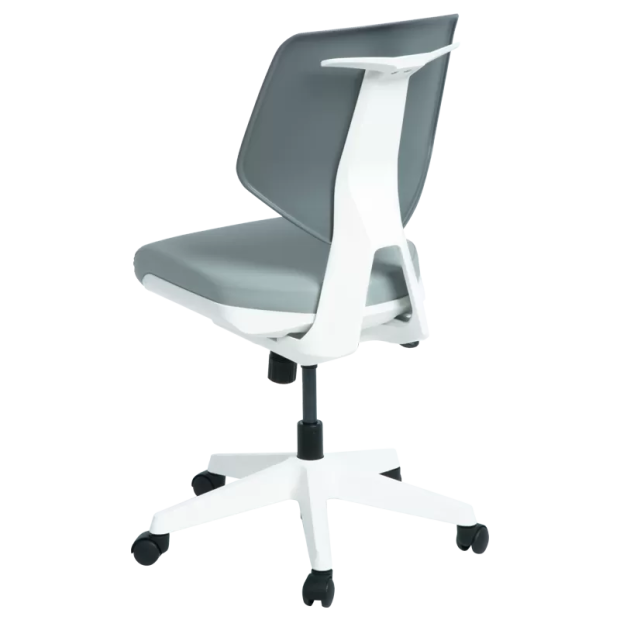 Работен офис стол SMART LUX - сив SIL - 66349 - Работни столове Работен офис стол SMART LUX - сив SIL в категория Работни столове