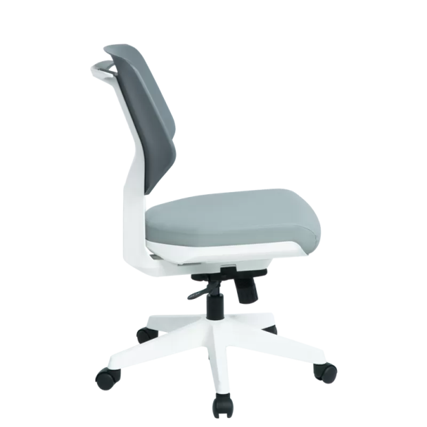 Работен офис стол SMART LUX - сив SIL - 66349 - Работни столове Работен офис стол SMART LUX - сив SIL в категория Работни столове