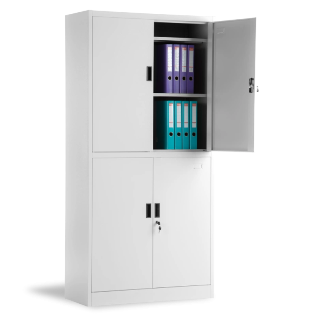 Метален шкаф Carmen CR-1246 E KZ - сив - 66437 - Метални шкафове за документи Метален шкаф Carmen CR-1246 E KZ - сив в категория Метални шкафове за документи