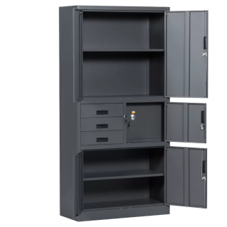 Метален шкаф Carmen CR-1281 Е SAND - графит