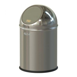 CLEAN WORLD Inox Кош с капак от неръждаема стомана 8л.