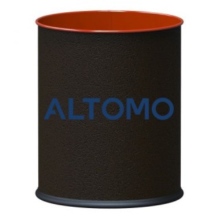 HAPPY BUCKET Перфориран кош от еко кожа червен 7л.