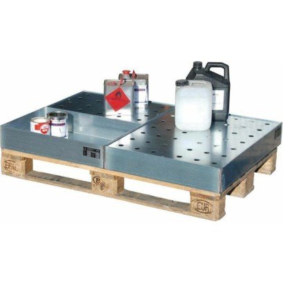 Перфорирана метална решетка Bauer 1200x800x100 mm
