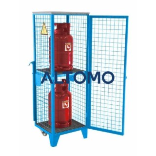 Мобилна клетка за газови бутилки GFD R 2 