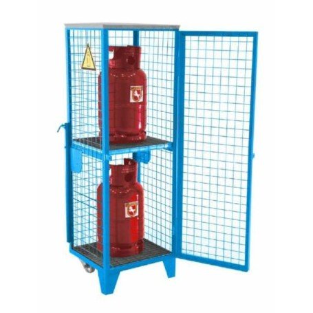 Мобилна клетка за газови бутилки GFD R 2