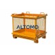 Мрежест контейнер Bauer SB-G 1000 боядисан в жълто-оранжев цвят