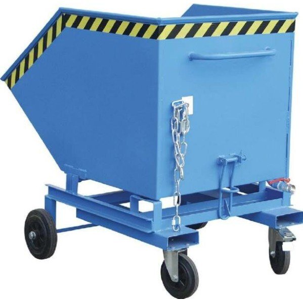 Наклоняем контейнер за стружки SKW-ET 600