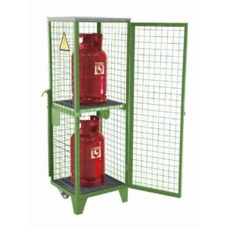 Мобилна клетка Bauer GFD R 2 575x1580x500 mm боядисана в зелено