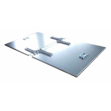 Капак Bauer тип KN SKN 400 поцинкован 890 x 185 x 1350 mm