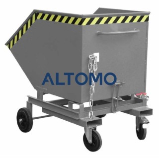 Наклоняем контейнер SKW-ET 600 с функция за ръчно накланяне