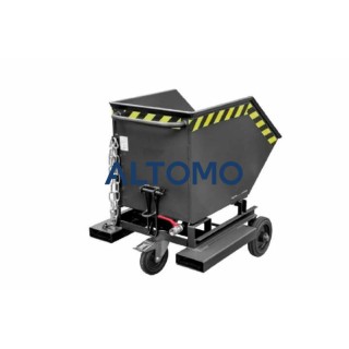 Наклоняем контейнер SKW-ET 250 с функция за ръчно обръщане