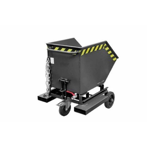 Наклоняем контейнер SKW-ET 250 с функция за ръчно обръщане