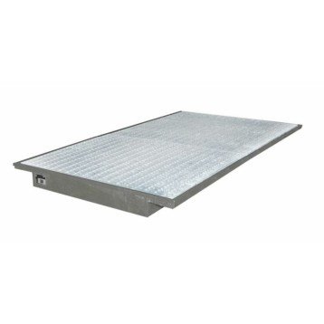 Каптажна вана закаща се за стелаж EHW 2200 поцинкована