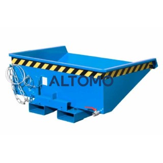 Bauer мини контейнер за чипове EXPO-E 275 боядисан в светло синьо 1210 x 960 x 540 mm
