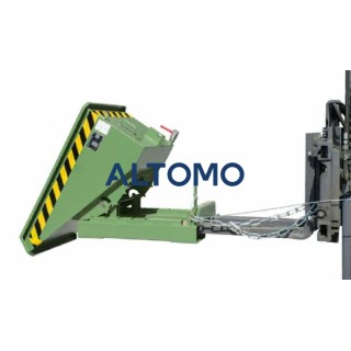 Bauer мини контейнер за чипове EXPO-E 150 боядисан резеда зелено 640 x 960 x 540 mm