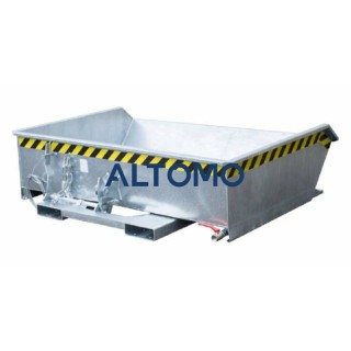 Bauer мини контейнер за чипове SMGU 610 горещо поцинкован 1680 x 1385 x 450 mm