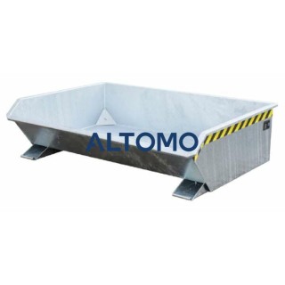 Bauer мини контейнер за чипове SMGU 610 горещо поцинкован 1680 x 1385 x 450 mm