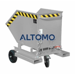 Наклоняем контейнер SKW-ET 250 с функция за ръчно обръщане