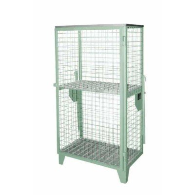 Мобилна клетка  GFD R 4  915x1580x500 mm боядисана в зелено