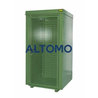 Контейнер за газова бутилка Bauer GFC B M0 1185 x 2210 x 1095 mm боядисан резеда зелено
