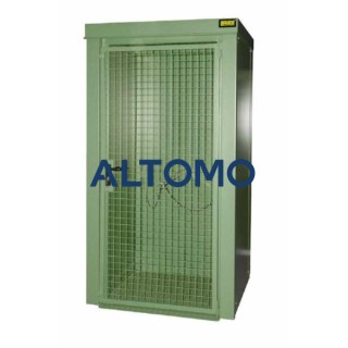 Контейнер за газова бутилка Bauer GFC B M0 1185 x 2210 x 1095 mm боядисан резеда зелено