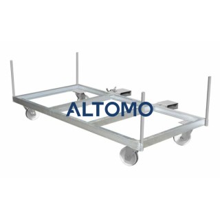 Дълга товарна количка LSW 1.3 горещо поцинкована