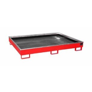 Рафтова вана Bauer с PE вложка RW 1800 PE огнено червено 1765 x 255 x 1315 mm Рафтова вана Bauer с PE вложка RW 1800 PE огнено червено 1765 x 255 x 1315 mm
