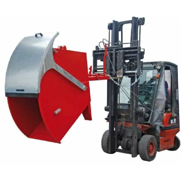 Обръщащ се контейнер RD 750 с кръгъл капак