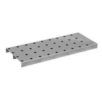 Bauer перфорирана решетка 930x55x360mm неръждаема стомана 1.4571 - 4052462034778 - перфорирани листове Bauer перфорирана решетка 930x55x360mm неръждаема стомана 1.4571 в категория перфорирани листове