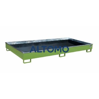 Рафтова вана Bauer с PE вложка RW 2700 1 PE резеда зелено 2665 x 210 x 1315 mm Рафтова вана Bauer с PE вложка RW 2700 1 PE резеда зелено 2665 x 210 x 1315 mm