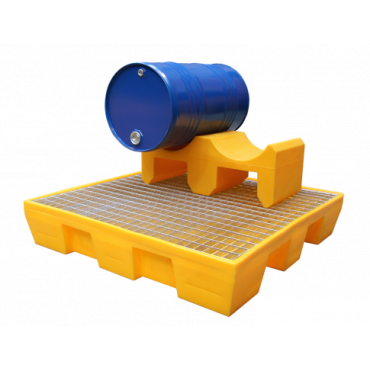 Пластмасова каптажна вана за 2 варела – 220л - 2 Drum spill pallet – 220 L - Пластмасови каптажни вани Пластмасова каптажна вана за 2 варела – 220л в категория Пластмасови каптажни вани