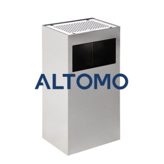 Кош за отпадъци ALFA 80 л - неръждаема стомана