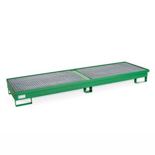 Каптажна вана с решетка 4х200 л economy ver.